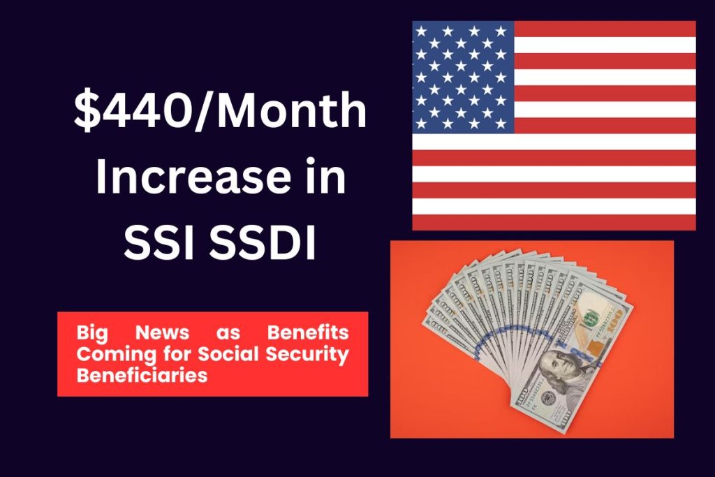 $440/Month Increase in SSI SSDI - Big News as Benefits Coming for Social Security Beneficiaries